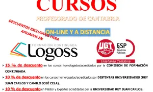 Cursos de Logoss, homologados y a distancia, con descuentos para afiliados.