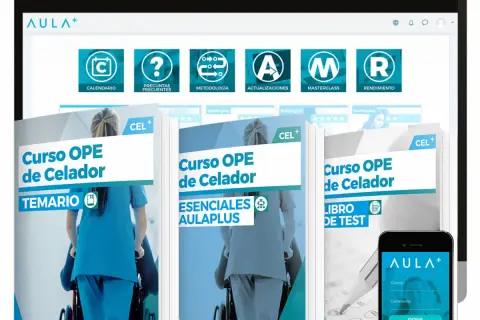 Cursos OPE de Celador: temario, esenciales y test. Descubre qué cursos puntúan para celador y prepárate para tu oposición.