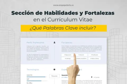 Ejemplos de cualidades y fortalezas para CV: negociación, dirección, planificación, liderazgo, gestión de proveedores y mejora continua.