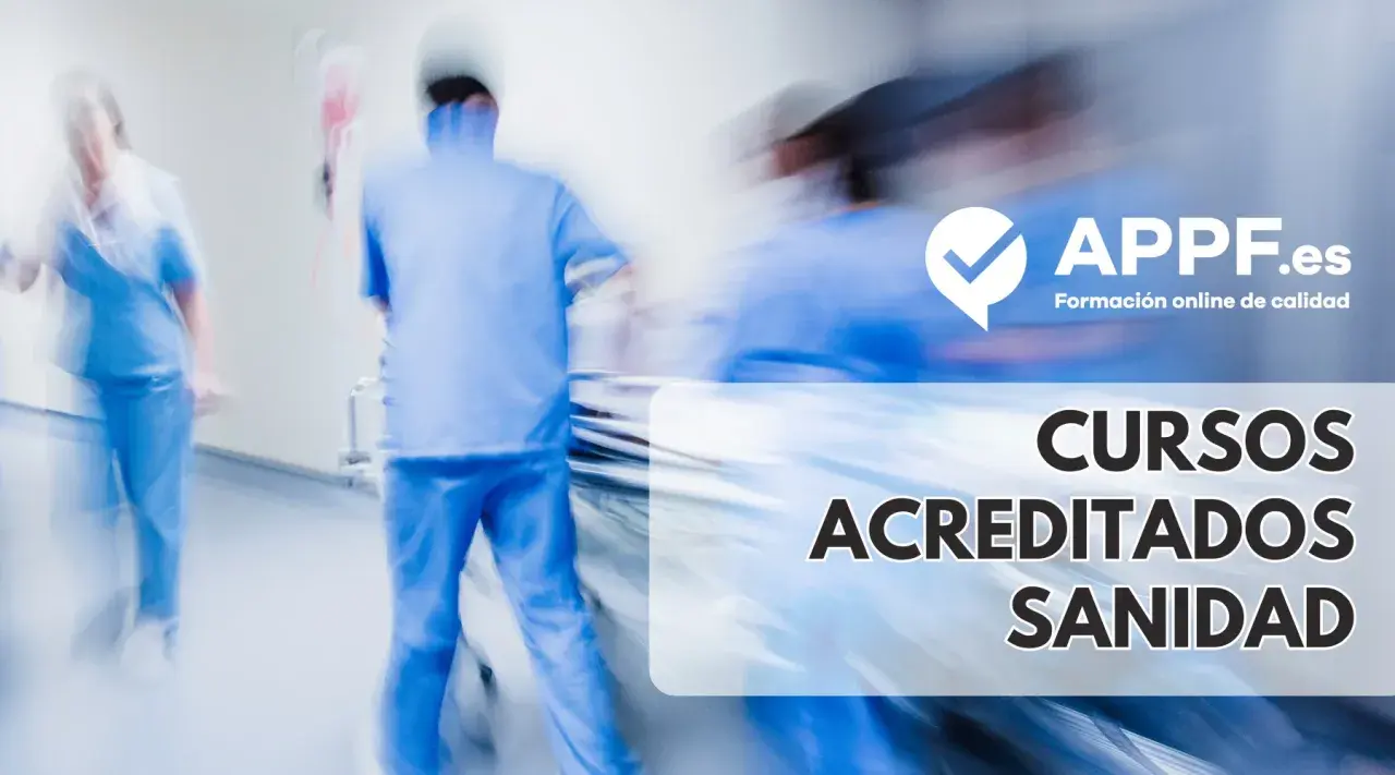 Cursos acreditados para méritos oposiciones auxiliar administrativo sanidad. Mejora tu formación online con APPF.es.