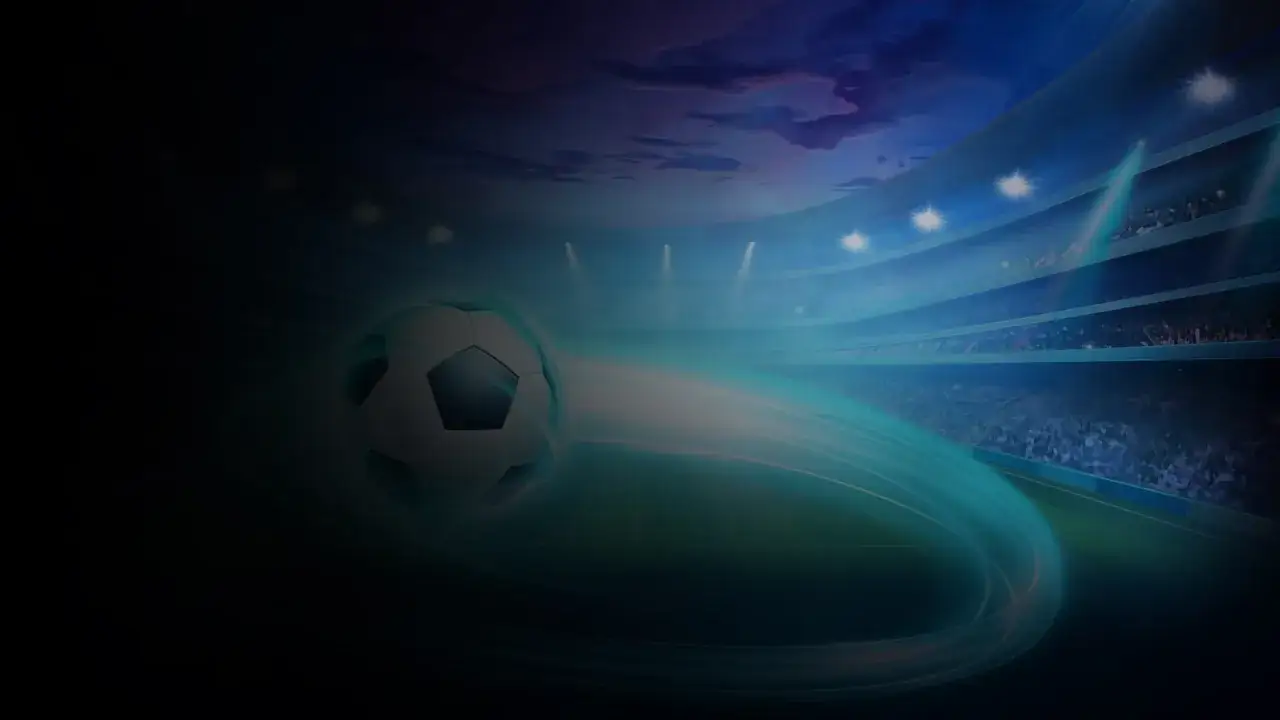 Balón de fútbol en movimiento en un estadio iluminado. ¿Cómo se calcula el resultado en penaltis dinero?